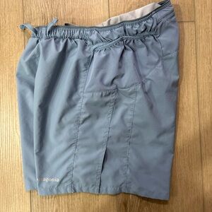 Patagonia Men’s Strider Pro Shorts, 5”, Light gray-blue, size XS, NWOT
